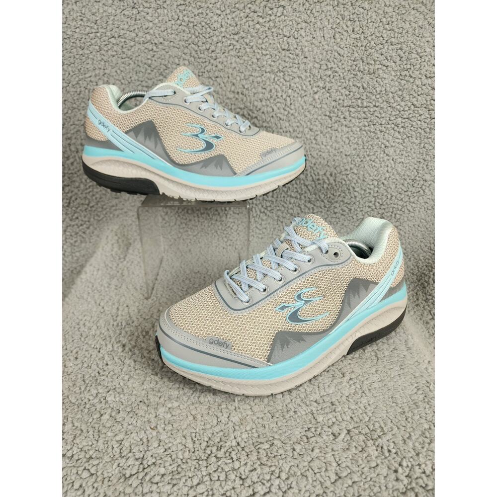 Gdefy Women's Sneakers Mighty Walk Gravity Defyer Shoes Size 9 Blue Gray